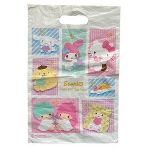 Sanrio plastic bag gift bag plastic flat